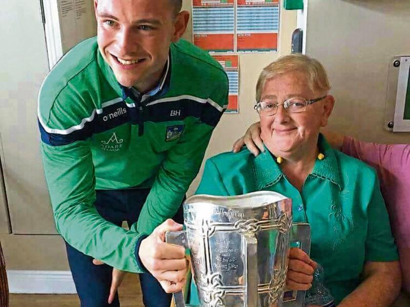Barry Hennessy with Sister Helen O'Connor