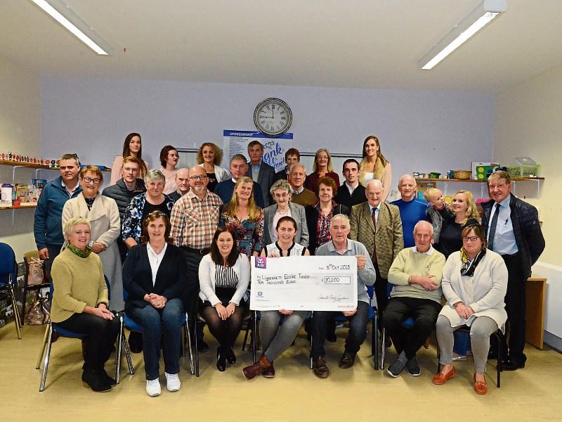A cheque was presented by Catriona Buckley of Liskennett Charity Gymkhana to Liskennett Equine Therapy Picture: Marie Wheeler
