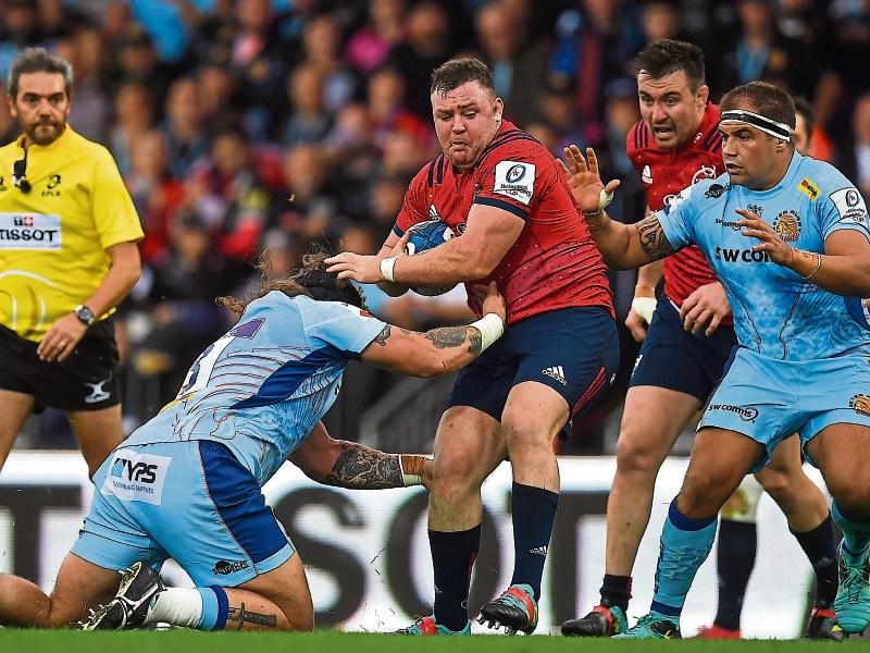 Munster secure dramatic share of spoils in Exeter