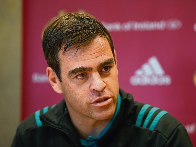 Johann van Graan pledges future to Munster as squad jets out to South Africa