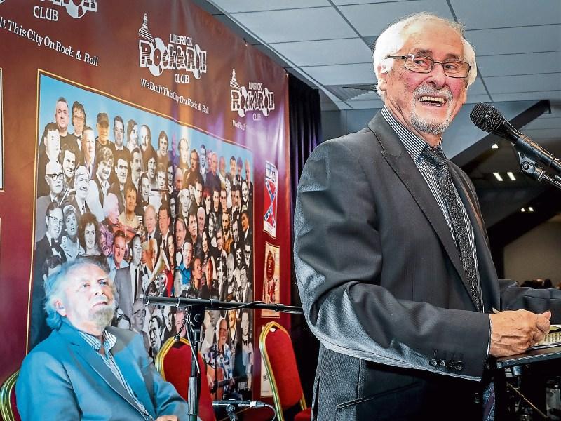 Paddy Brennan launched A History of Limerick Music: 1800 – 2018 at Thomond Park this week Picture: Keith Wiseman
