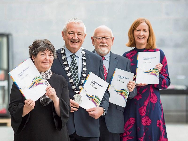 Anne Kavanagh, Cllr. Jerry O'Dea, Ger Crowley and Helen Fitzgerald