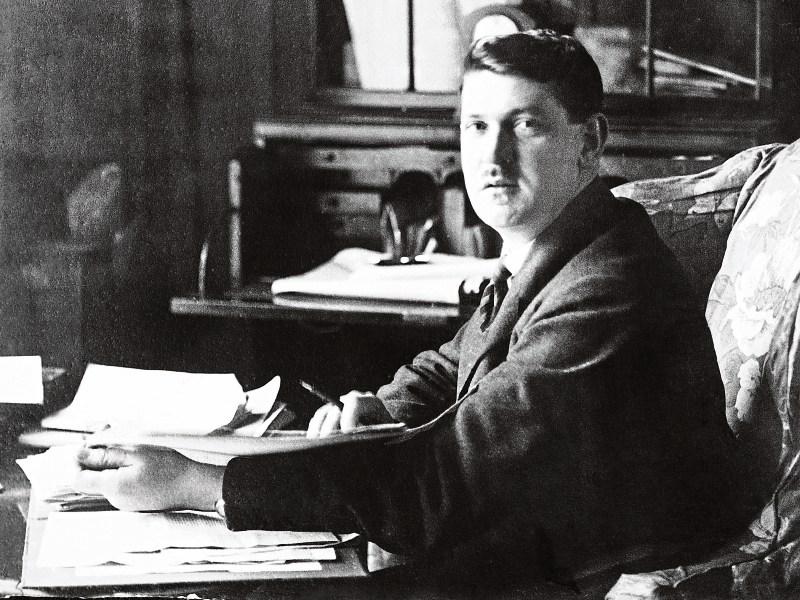 Michael Collins photographed in London during the Treaty negotiations  in late 1921. The picture features in the new book