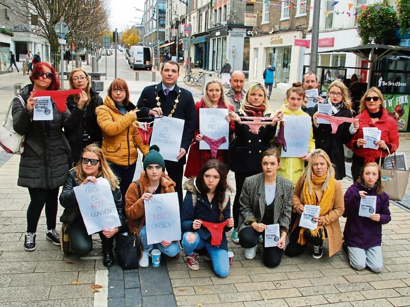 &lsquo;Clothes are not consent&rsquo;: Protest held in Limerick over rape trial