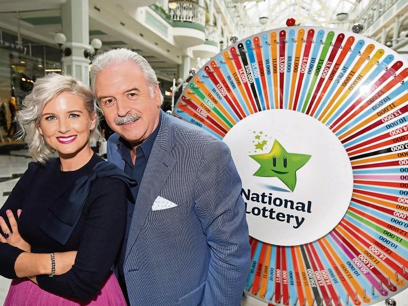 Winning Streak hosts Marty Whelan and Sinéad Kennedy