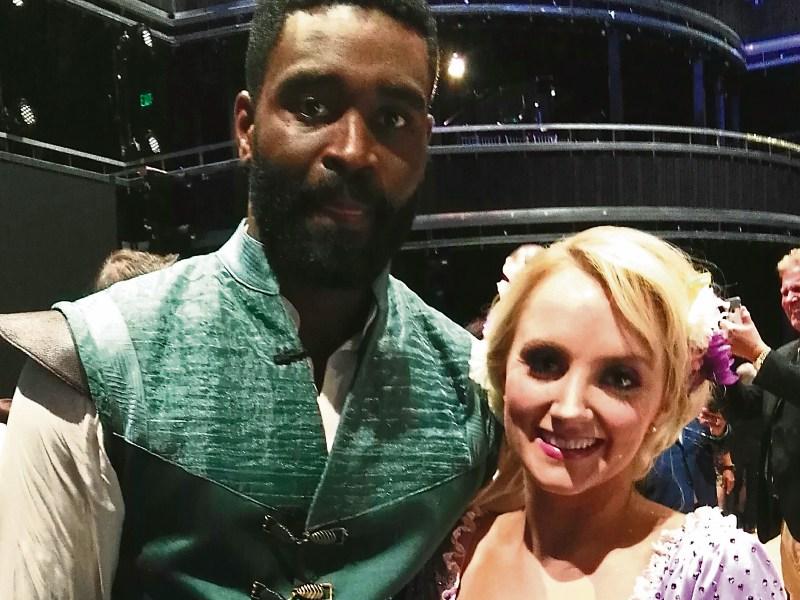 Evanna Lynch and Keo Motsepe are in the final four of Dancing with the Stars in the USA
