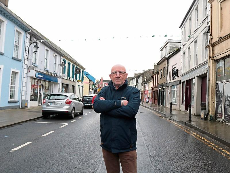 Val Moloney pictured on Sarsfield Street, Kilmallock this week 