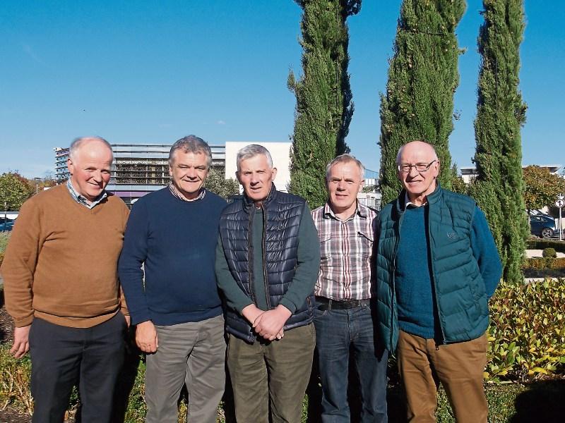 Limerick ICMSA national council members, Michael O’Callaghan, Castlemahon, John Bateman, Meanus, John Egan, Murroe, Ger Quain, Creggane-Colmanswell, and Michael Lenihan, Anglesboro 