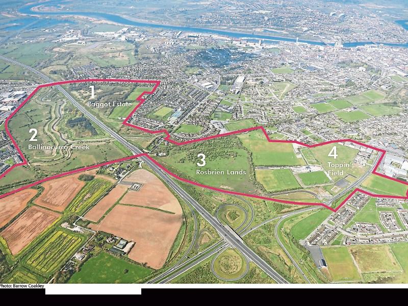 Architects to design ‘masterplan’ for huge tract of land on Limerick’s