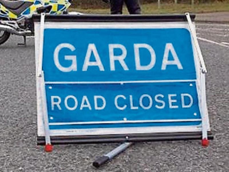 Road closed after triple vehicle collision in Limerick city