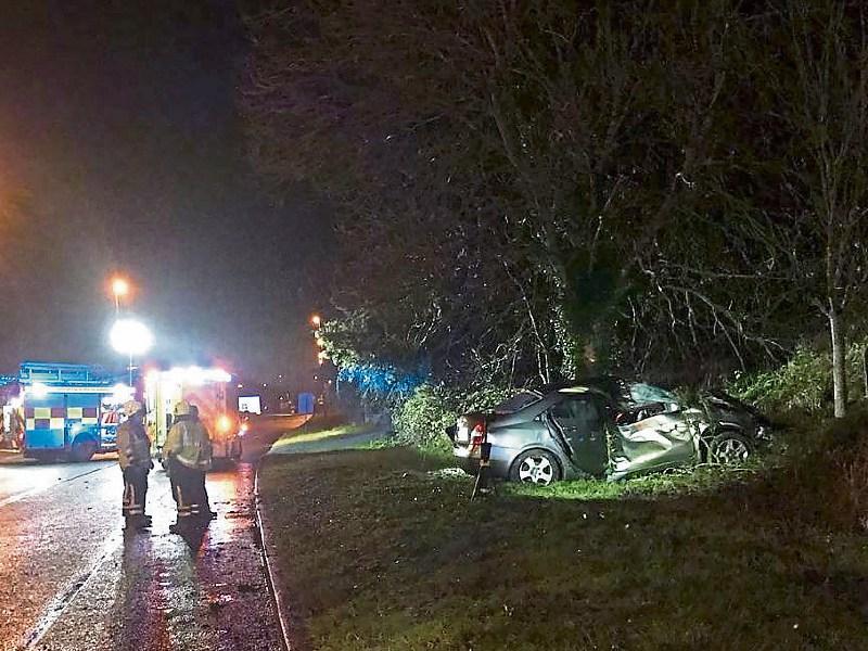 Motorists avoids serious injury in Limerick crash