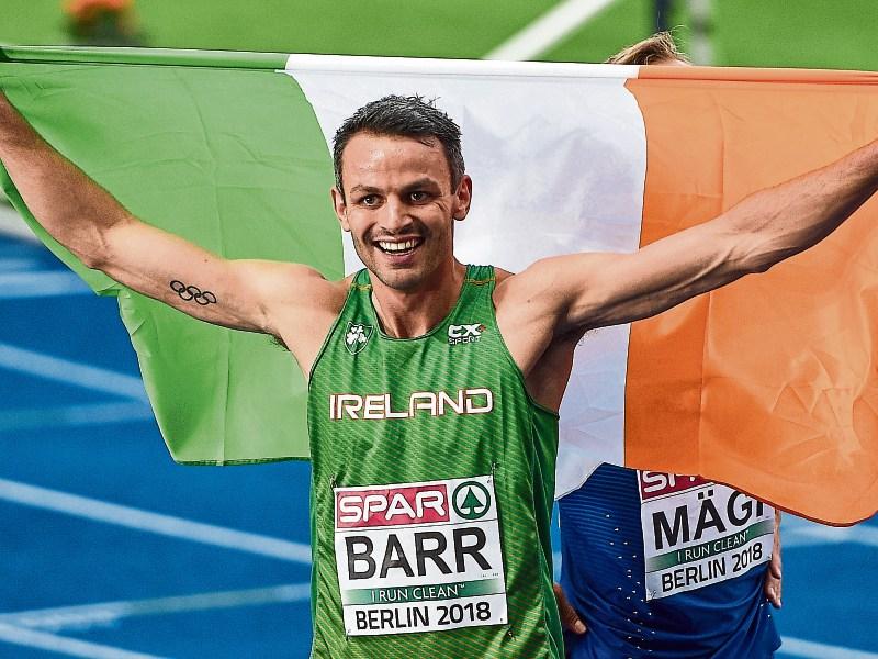 Hurdler Thomas Barr, one of 16 groups and individuals being honoured with a civic reception Picture: Sportsfile