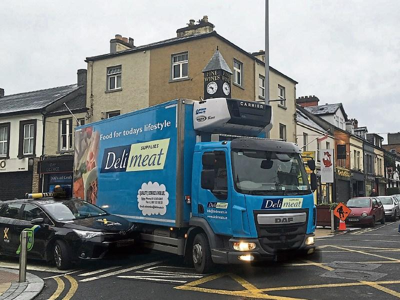 Limerick city road blocked following collision between taxi and truck