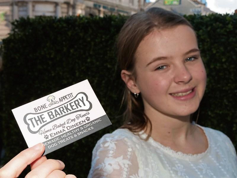 Bone appetit! Emma Dineen, pictured on a visit to the Limerick Leader to tell us about her product