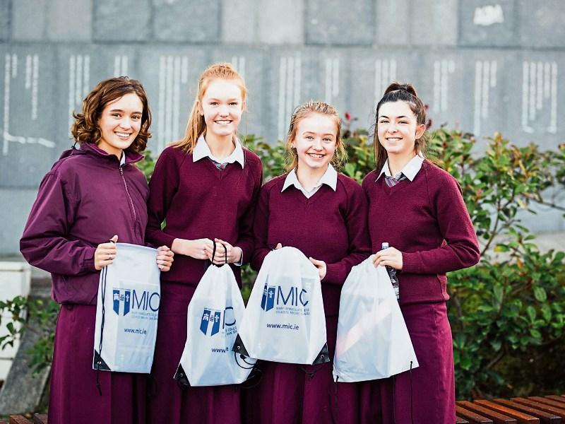 Jenny Davern, Caoimhe Ward, Megan Quinn and Heather Quin ofLaurel Hill Colaiste, Limerick pictured at Mary Immaculate College Limerick Open Day in October
