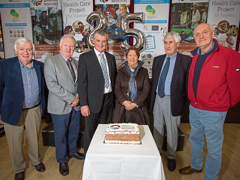 Current and former chairpersons of west Limerick Resources Willie O'REgan, Sean Liston, Michael Flynn, Mary Quaid, John Fitzgerald and Tom Madigan