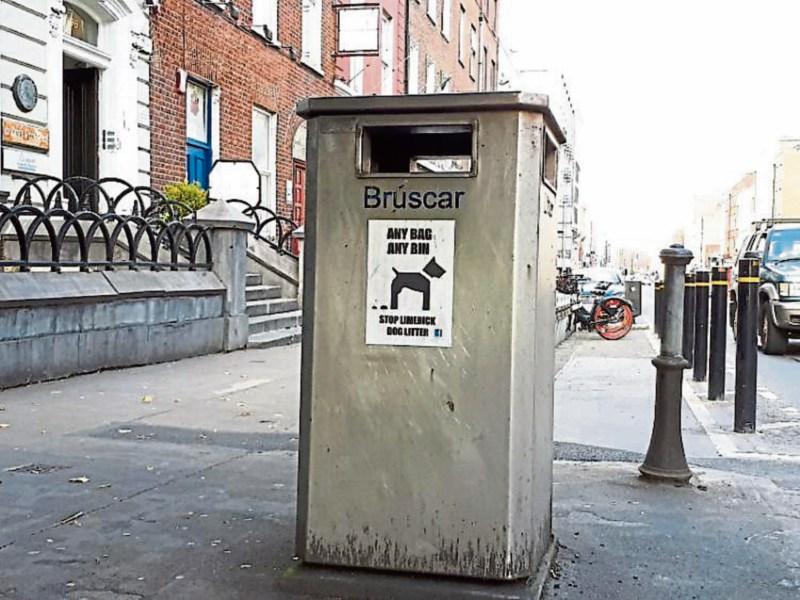 Limerick City and County Council is replacing all street bins in the city with new “smart bins” that will issue alerts when they are full