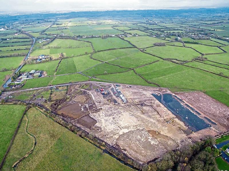 Work has started on the 22-acre green-field site for the new Coláiste Chiaráin campus
