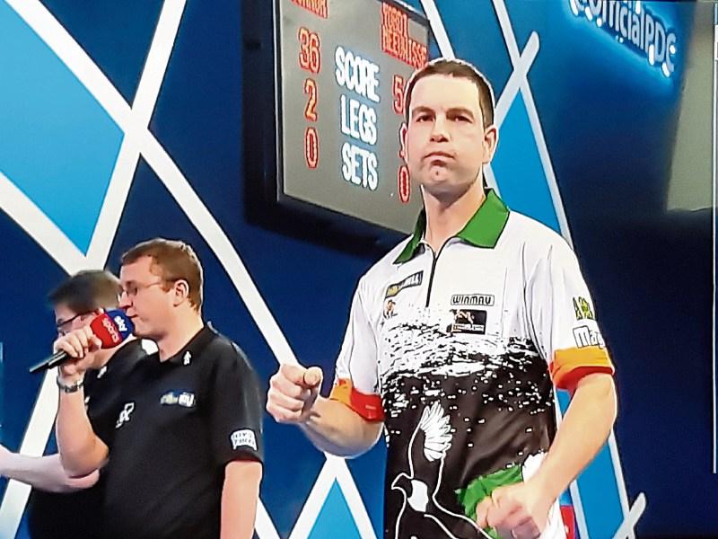 Limerick arrowsmith William O'Connor holds his nerve at European Darts Matchplay