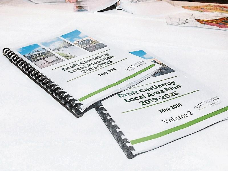 The Castletroy Local Area Plan runs to hundreds of pages