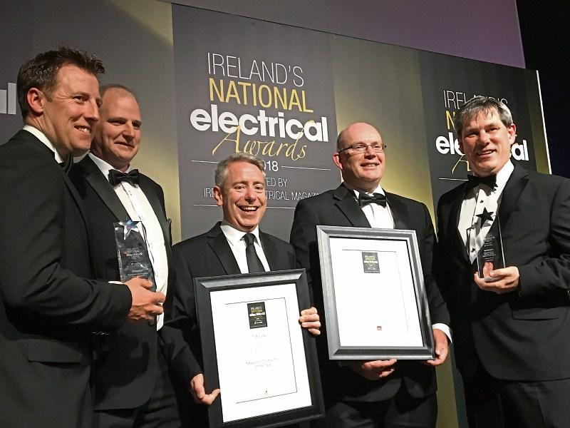 Limerick  electrical firm takes award for its work on top hotel
