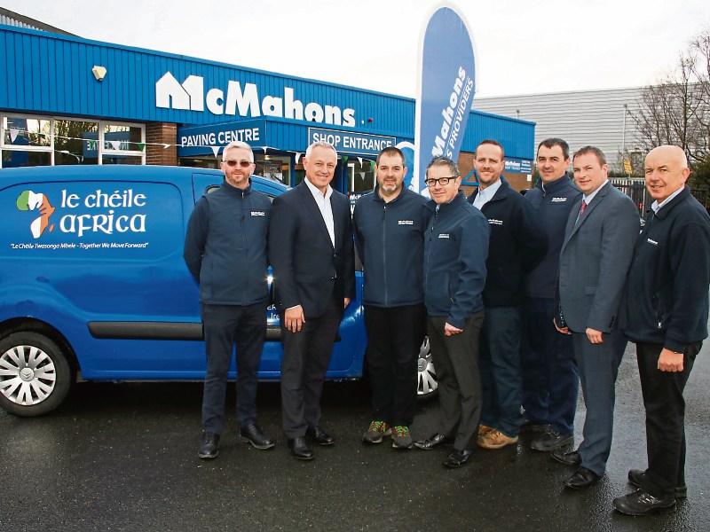 Motoring forward: Limerick firm gives charity a boost