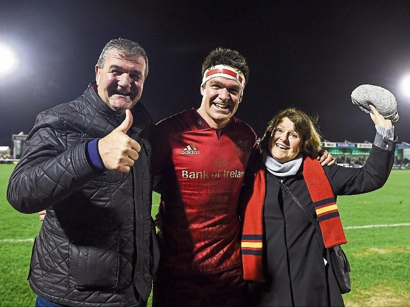 Billy Holland joins elite '200 Club' at Munster