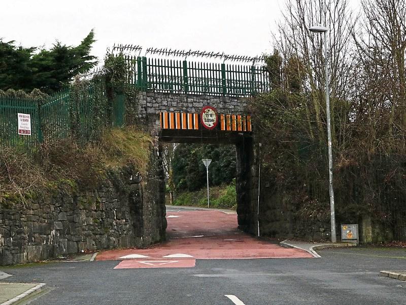 Limerick City and County Council is planning to build a pedestrian tunnel next to the railway bridge  Picture: Michael Cowhey