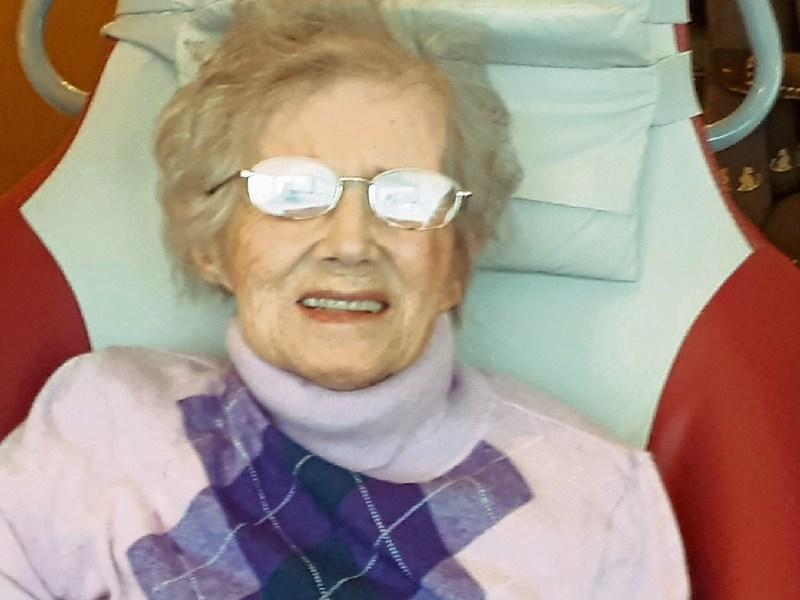 Mary O’Connell celebrated her 100th birthday with her loving family in St Anthony’s Nursing Home, Pallasgreen