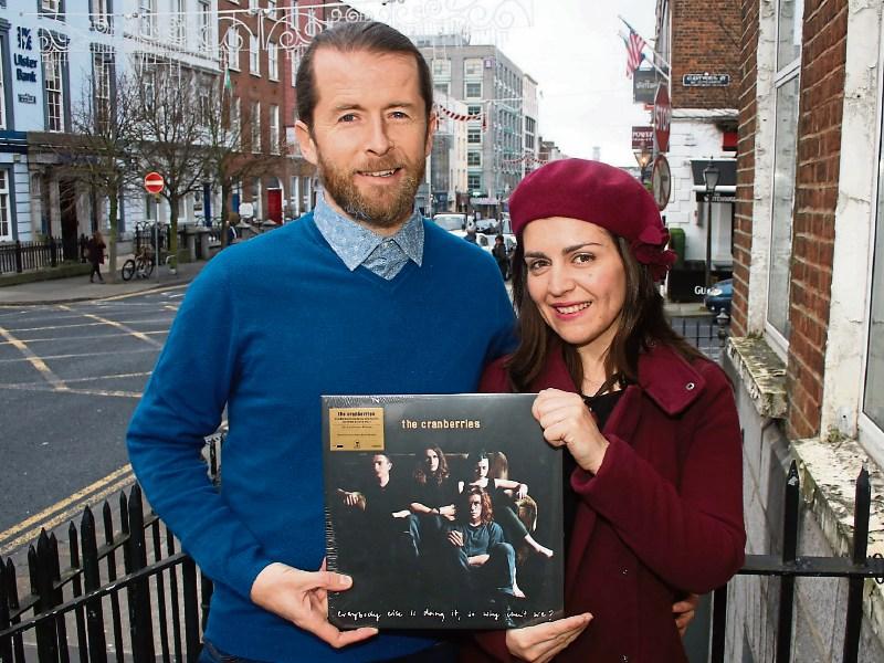 Mark O'Connor and Stefania Bardi: The open house for fans of The Cranberries and Dolores O’Riordan takes place this Tuesday Picture: Adrian Butler