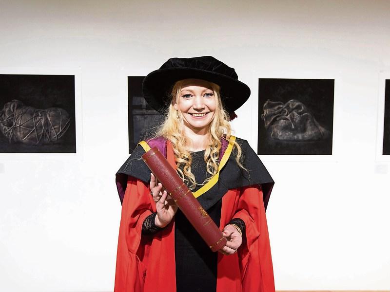 Dr Sindy Joyce, Minc&eacute;ir (Traveller); human rights activist, and doctoral graduate of the Department of Sociology, University of Limerick Picture: Sean Curtin/True Media