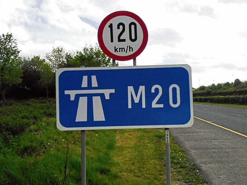 The man detected travelling at 164km/h on the M20 motorway at Cloghacloka, Patrickswell