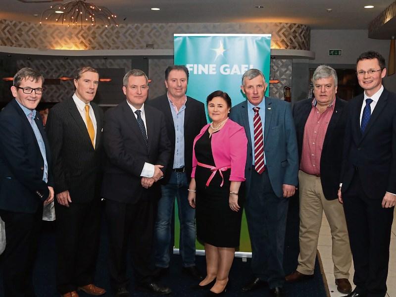 Jimmy Lee, Cllr Ger Mitchell, Senator Kieran O' Donnell, Tommy O' Sullivan, Noreen Stokes, John Egan, Greg Conway, and Minister of State, Patrick O' Donovan