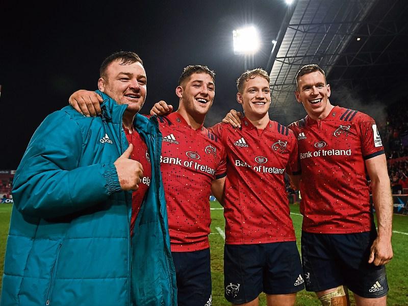 CONFIRMED: Munster face trip to Edinburgh in Champions Cup quarter-finals