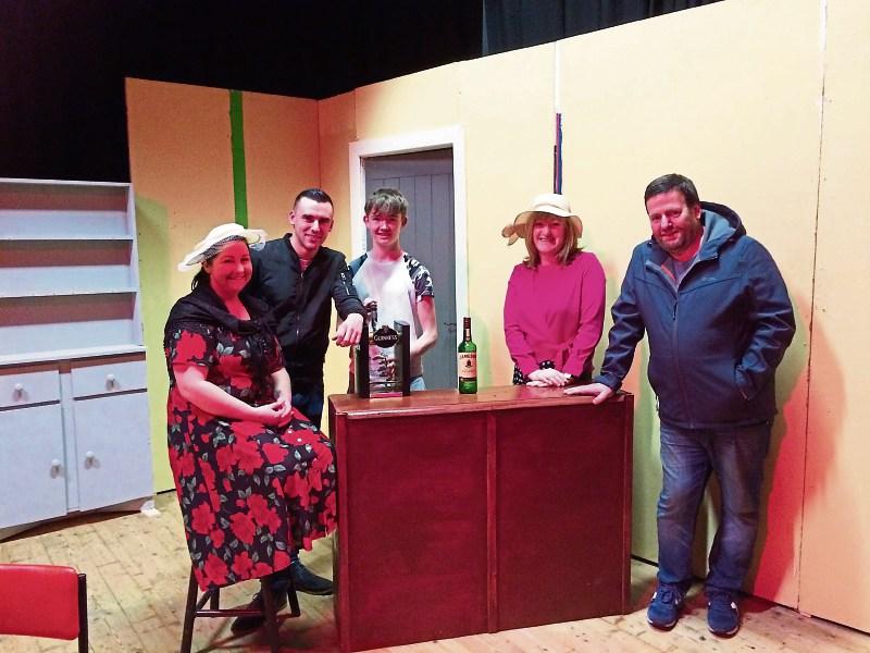 Trish Curtin, Darragh O’Donnell, Jack Quinlivan, Dolores Broderick, Dan Moloney in a scene from The Chastitute 