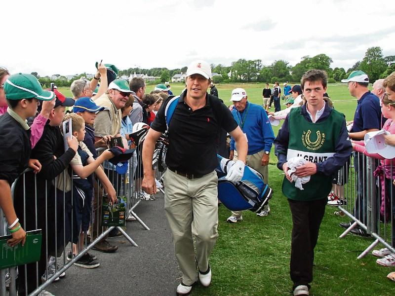 Hugh Grant is returning to Adare to play in the JP McManus Pro-Am in 2020 having playing in 2010 Picture: Michael Cowhey