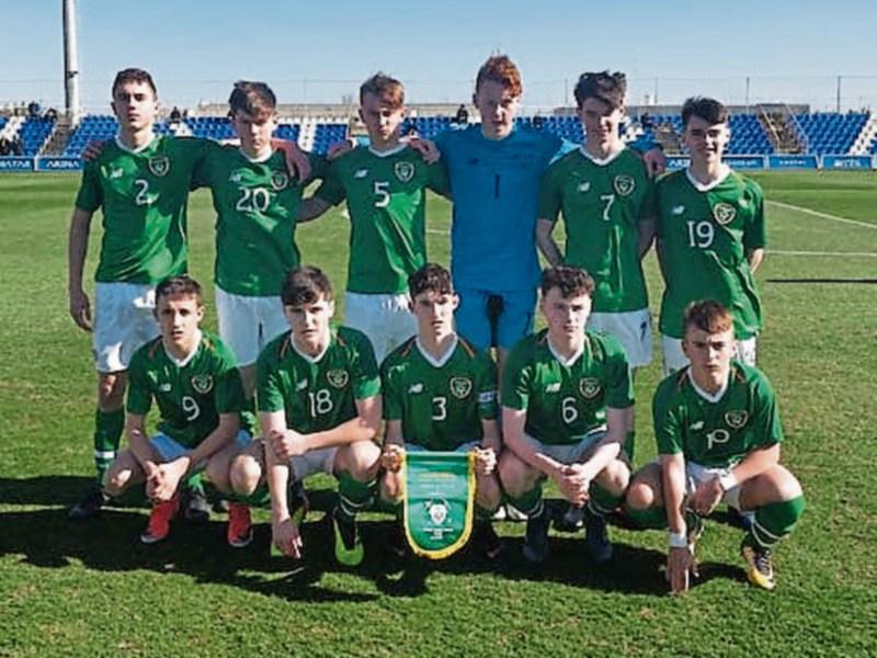 Limerick's John Ryan captains Rep of Ireland U15s to victory over Hungary