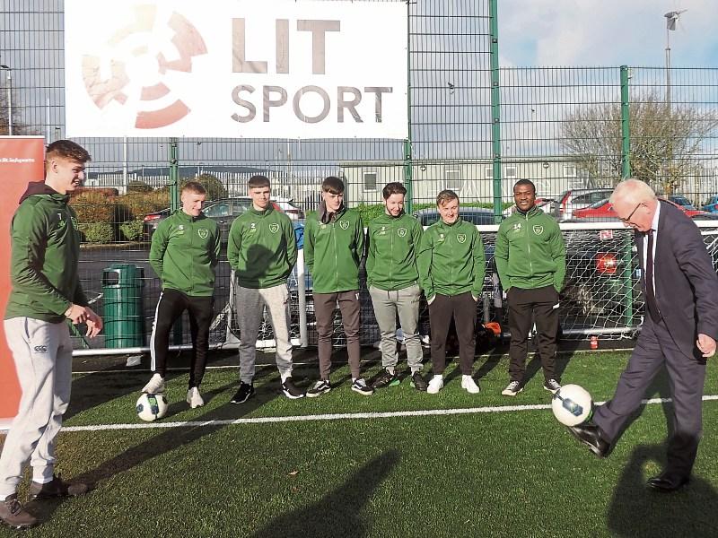FAI's ETB pay visit to LIT for tour and match