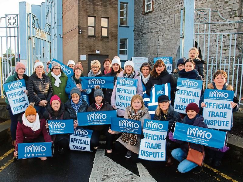 'Undervalued' Limerick nurses return to picket lines for day three of strike action