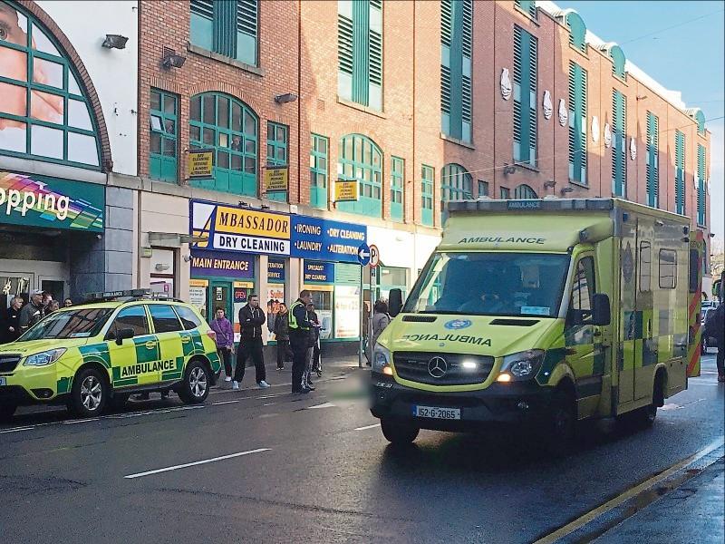 Pedestrian injured in car crash in Limerick city