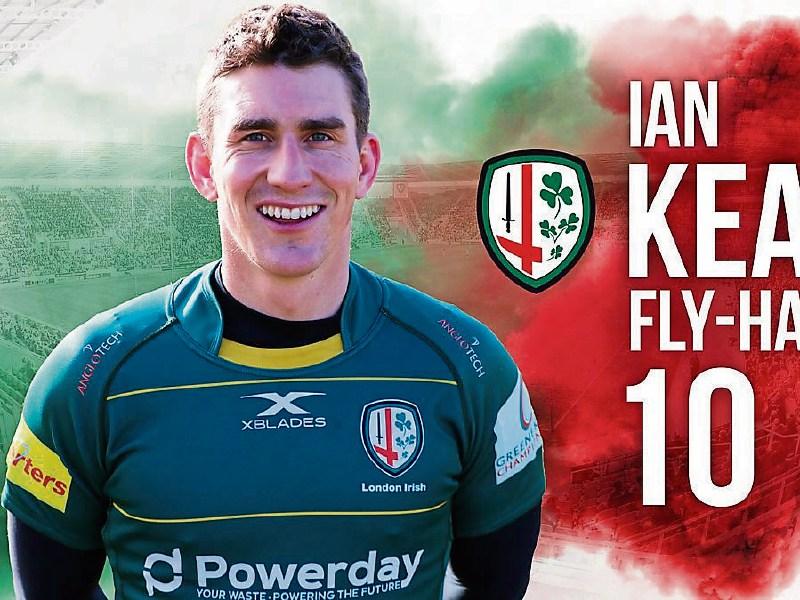 Ian Keatley makes try-scoring debut with London Irish