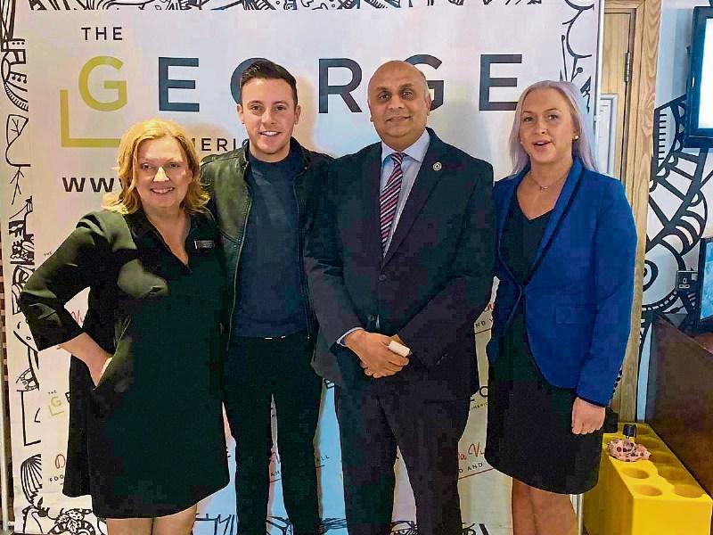 Country music star Nathan Carter dines out in Limerick