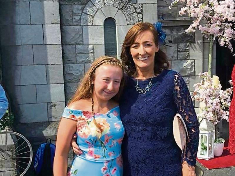 Amy Mulcahy who was remains in a very serious condition in hospital pictured with her mother Sharon