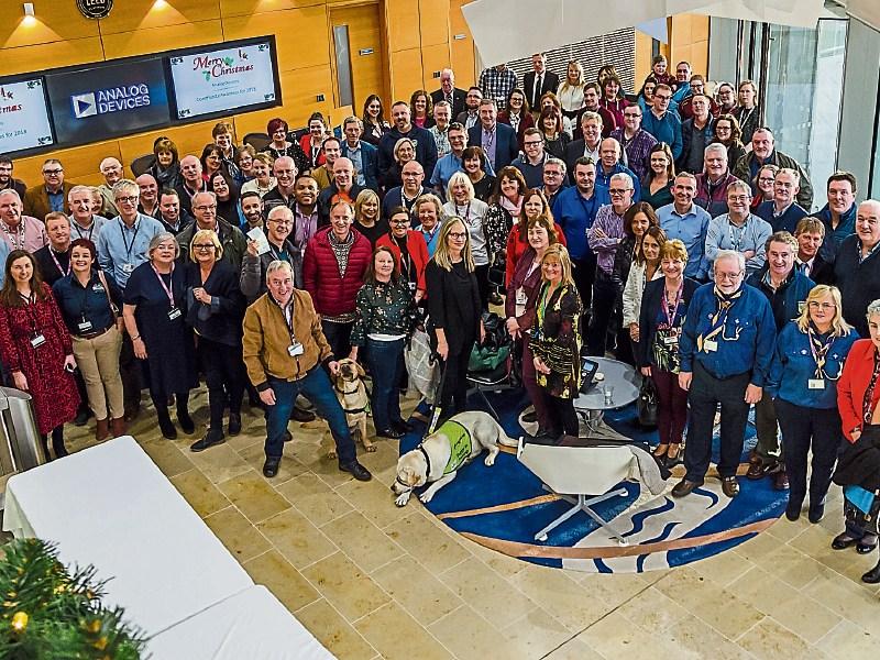 Analog Devices held a special reception for all recipients at its centre in Raheen