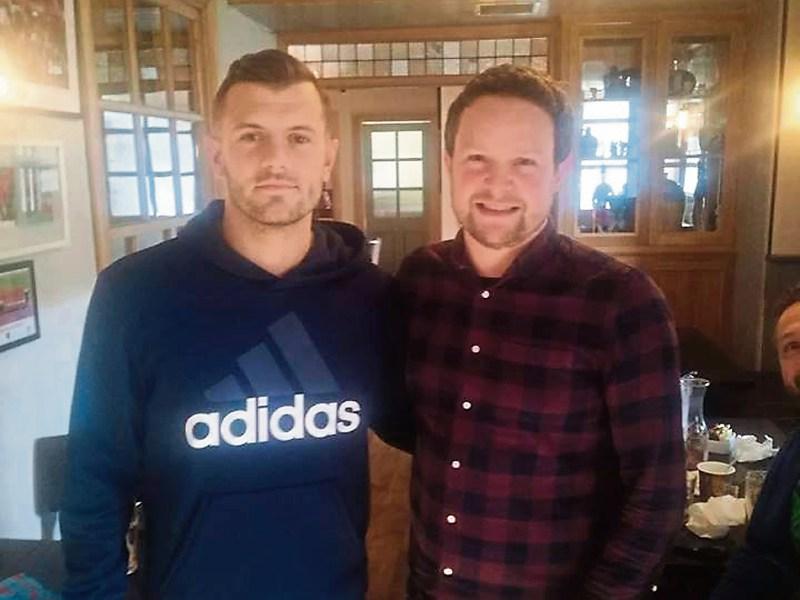 Limerick man watches Spurs-Arsenal in company of his footballing hero