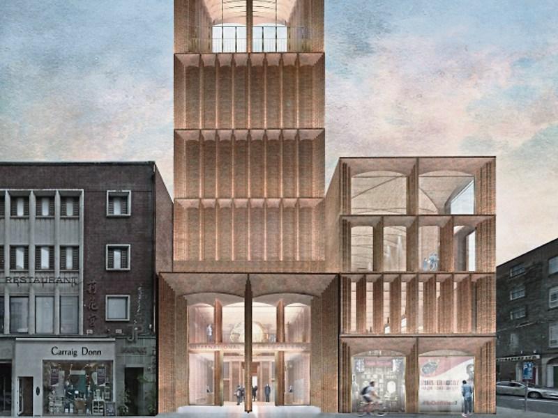 A new impression of the International Rugby Experience, which has been designed by top architects Niall McLaughlin