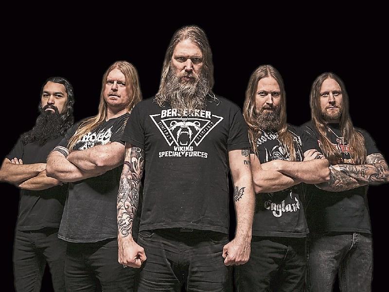 Sweden's Amon Amarth, pictured, will team up with Poland's Behemoth for the very special outdoor show at King John's Castle this summer