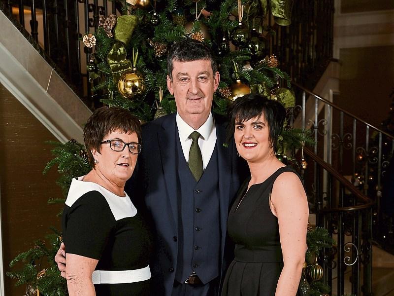 Mary Cregan with her parents Patsy and John