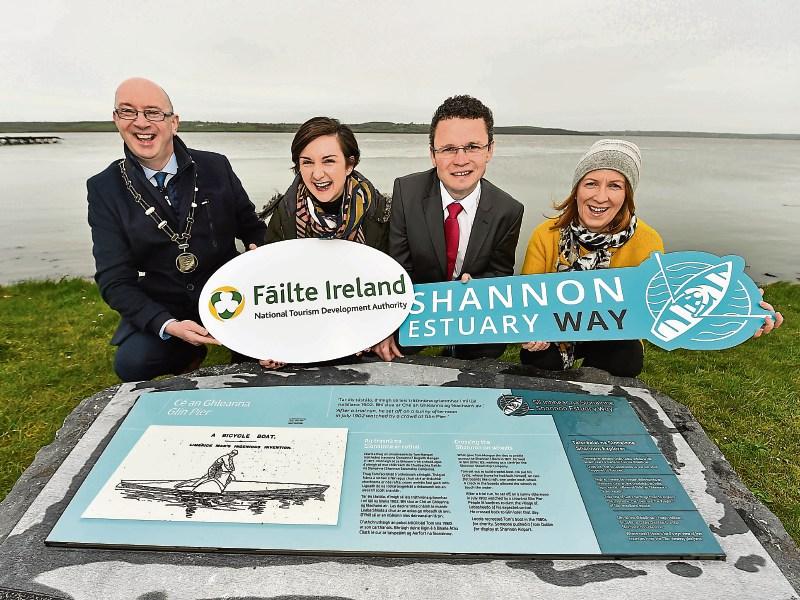 New viewing points unveiled in Limerick along the Shannon Estuary Way