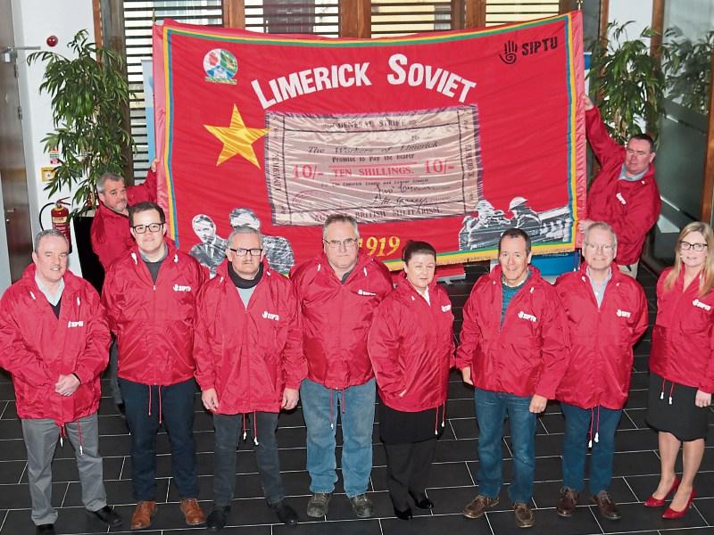 Limerick Soviet on show in St Patrick’s Day parade